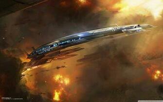 Mass Effect Ship 4k HD Desktop Wallpaper For Ultra Tv
