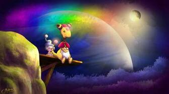 Ampharos Nightsky Wallpaper By Craz1