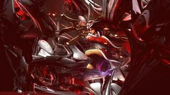 Games Blood Moon League Of Legends Akali Game Characters Wallpaper