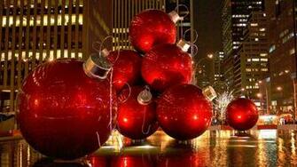 New York Christmas Wallpaper