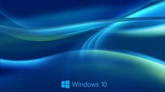 HD Blue Lines Beautiful Windows Wallpaper
