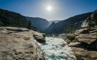 Nevada Fall Yosemite National Park Wallpaper HD