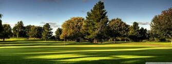Beautiful Golf Course 4k HD Desktop Wallpaper For Wide