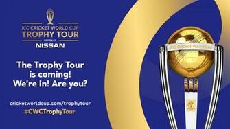 Icc Cricket World Cup Trophy Tour Driven By Nissan To Undertake