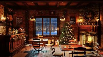 Can Anyone Help Me Find Similar Wallpaper Cafe Shop With A