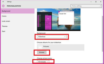 Change Set Desktop Background Or Wallpaper In Windows