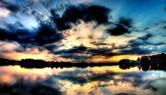 Wallpaper Background Amazing Sunset Nature
