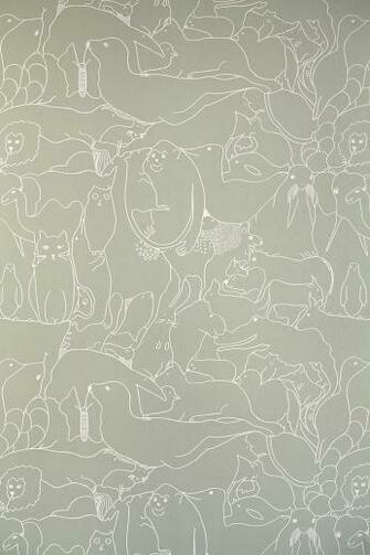 New Zoology Design Wallpaper From Turner Pocock Cazalet Fresh