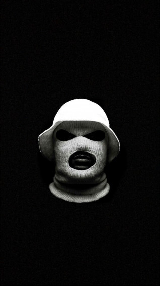 Black Ski Mask Wallpaper