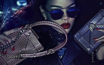 Rihanna Dior Secret Garden Wallpaper