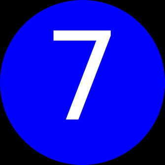 Number Blue Background Clip Art At Clker Vector