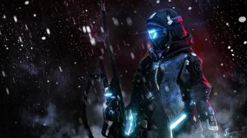 Wallpaper Seymour Science Fiction Ana Overwatch