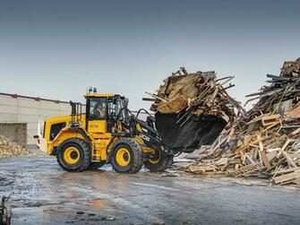 Jcb Wheel Loader HD Wallpaper Background Image