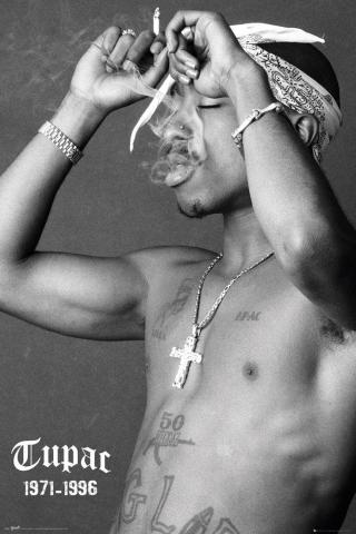 Tupac Smoke Poster Plus