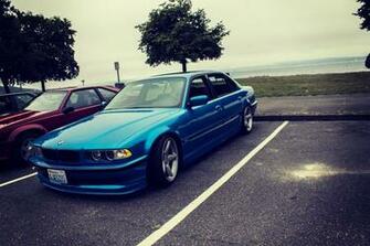 Bmw E38 750il Blue Tuning HD Wallpaper