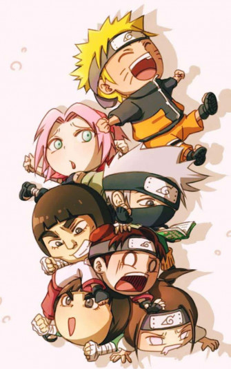Adorable Chibi Naruto Ready To Take On The World