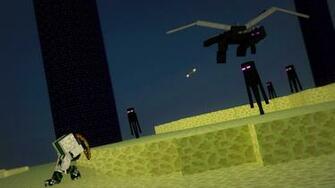 Minecraft Ender Dragon Vs Nether In The