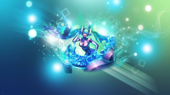 Dj Sona Kinetic League Of Legends Wallpaper By Aynoe