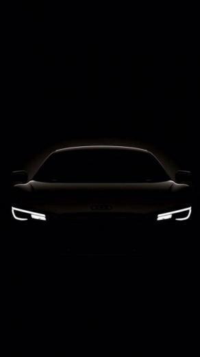 Audi R8 Car Famous Brand White Outdoors Four Rings Wallpaper Gallery