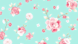 Preppy Teal Wallpaper