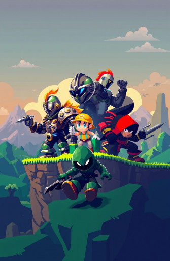 Video Game Characters Wallpaper