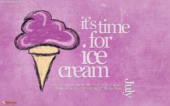 Ice Cream In July Google Themes Wallpaper