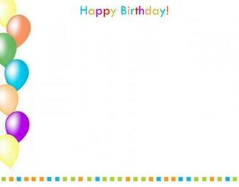 BirtHDay Wallpaper Bac