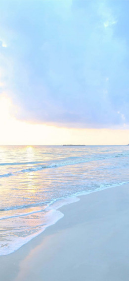 Calming iPhone Sky Blue Wallpaper