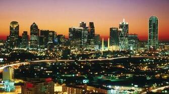 Dallas Texas Skyline Omni Wallpaper