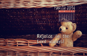 Lord March Wallpaper Desktop Calender Christian