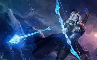 Artstation Ashe Georgy Stacker Lol League Of Legends