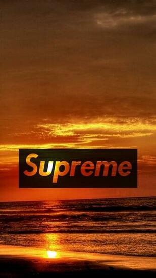 Supreme Sunset Wallpaper Authenticsupreme