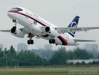 Sukhoi Superjet Desktop Wallpaper Pc