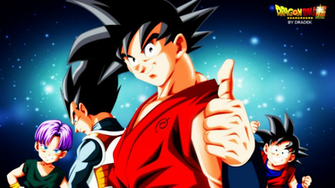 Goku Vegeta Trunks Goten Dbs By Dradek On
