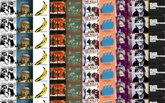 Sonic Youth Goo Kate Nash Made Bricks Velvet Wallpaper Tiled
