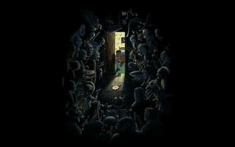 Scary Computer Wallpaper Desktop Background Id