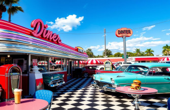 50s Diner Wallpaper