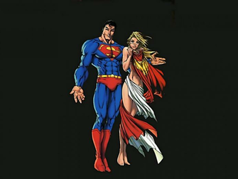 Dc Comics Superman Supergirl Normal