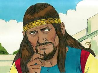 BibleImage Absalom Rebels Against King David