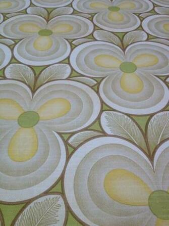 Vintage Mid Century 1960s Wallpaper 60s 70s Retro Eames Liberty Art T