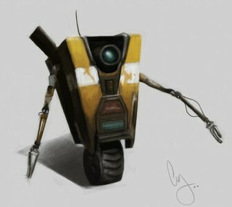 Borderlands Claptrap Wallpaper By