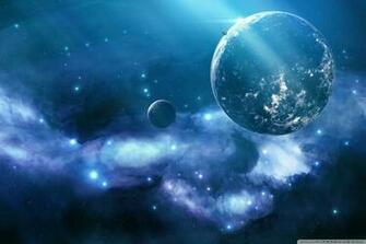 Blue Galaxy 4k HD Desktop Wallpaper For Ultra Tv Tablet
