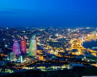 Baku Panorama 4k HD Desktop Wallpaper For Ultra Tv Wide