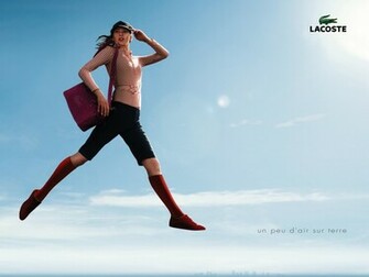 Cool Lacoste Ads HD Fashion Wallpaper Background