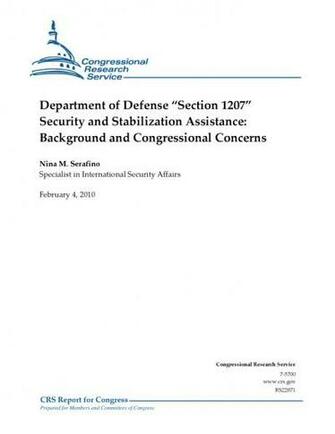 Department Of Defense Section Security And Stabilization