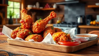 Fried Chicken Wallpaper