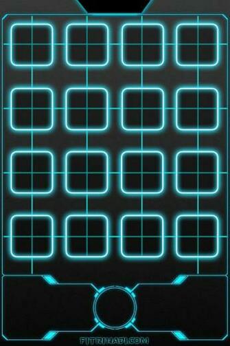 iPhone Wallpaper Bertemakan Tron Legacy Fitrihadi