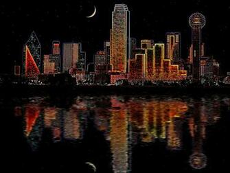 Dallas Skyline By Texmanson