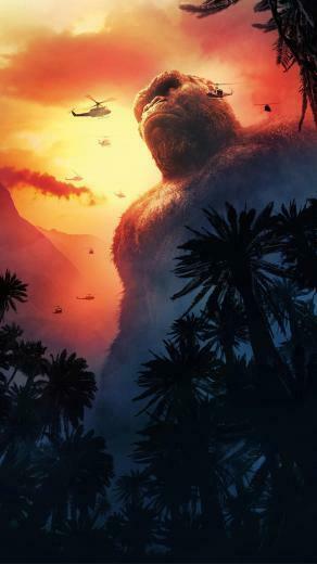 Kong Skull Island Phone Wallpaper In Mickey King