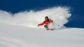Snow Skiing Wallpaper Winter Ski